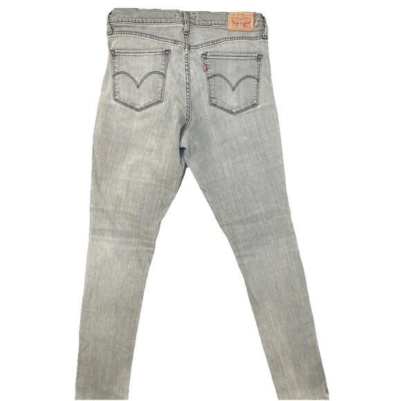 Levi’s Jeans Womens Gray 30 311 Shaping Skinny Distressed Accents Size 10 - Picture 5 of 10